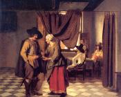 皮特尔 德 胡格 : Paying the Hostess